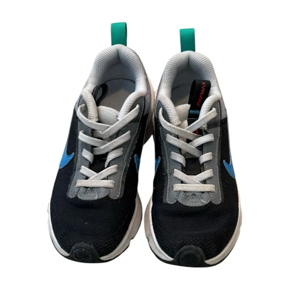 Nike Air Max INTRLK Lite Kids Black Blue Gray Sneakers Shoes. 13.5 Little Kid’s.